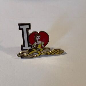 Disney 2006 I Love Belle Pin